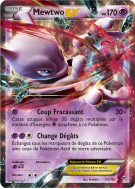 Carte Pokémon Mewtwo-EX 62/162 Ultra Rare Impulsion TURBO
