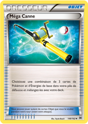 Carte Pokémon Méga Canne 149/162 Peu commune Impulsion TURBO