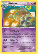 Carte Pokémon Neitram 74/162 Peu commune Impulsion TURBO