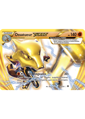 Carte Pokémon Ossatueur TURBO 79/162 Turbo Impulsion TURBO
