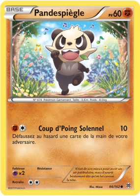 Carte Pokémon Pandespiègle 86/162 Commune Impulsion TURBO