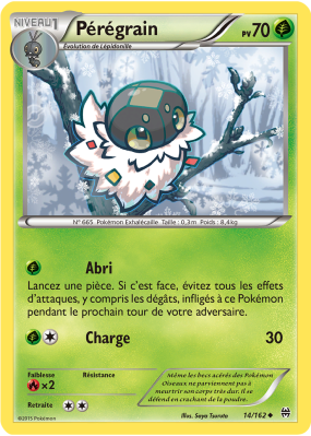 Carte Pokémon Pérégrain 14/162 Peu commune Impulsion TURBO