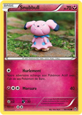 Carte Pokémon Snubbull 98/162 Commune Impulsion TURBO