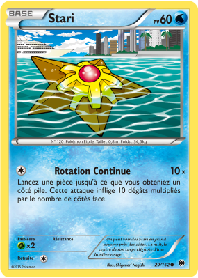 Carte Pokémon Stari 29/162 Commune Impulsion TURBO