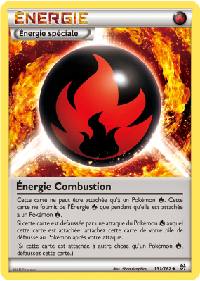 Carte Pokémon Énergie Combustion 151/162 Peu commune Impulsion TURBO