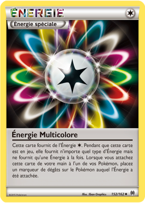 Carte Pokémon Énergie Multicolore 152/162 Peu commune Impulsion TURBO