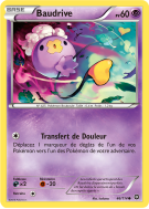 Carte Pokémon Baudrive 46/114 Commune Offensive Vapeur