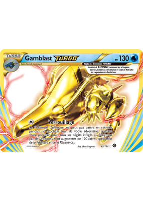 Carte Pokémon Gamblast TURBO 35/114 Turbo Offensive Vapeur