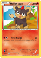 Carte Pokémon Hélionceau 22/114 Commune Offensive Vapeur