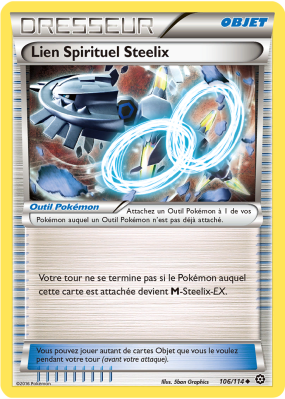 Carte Pokémon Lien Spirituel Steelix 106/114 Peu commune Offensive Vapeur