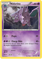 Carte Pokémon Nidorino 44/114 Peu commune Offensive Vapeur