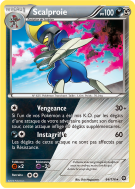 Carte Pokémon Scalproie 64/114 Holographique Offensive Vapeur