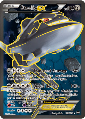 Carte Pokémon Steelix-EX 108/114 Ultra Rare Offensive Vapeur