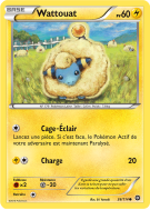 Carte Pokémon Wattouat 38/114 Commune Offensive Vapeur