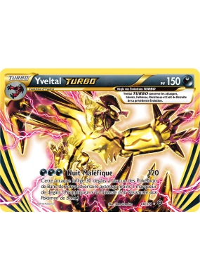Carte Pokémon Yveltal TURBO 66/114 Turbo Offensive Vapeur