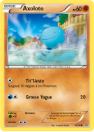 Carte Pokémon Axoloto 38/98 Commune Origines Antiques