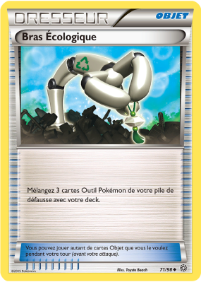 Carte Pokémon Bras Écologique 71/98 Peu commune Origines Antiques