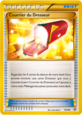 Carte Pokémon Courrier du Dresseur 100/98 Ultra Rare Origines Antiques
