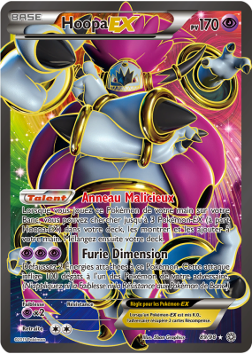 Carte Pokémon Hoopa-EX 89/98 Ultra Rare Origines Antiques