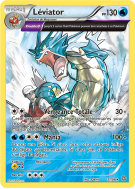 Carte Pokémon Léviator 21/98 Holographique Origines Antiques