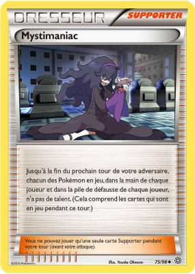 Carte Pokémon Mystimaniac 75/98 Peu commune Origines Antiques