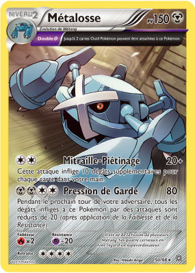 Carte Pokémon Métalosse 50/98 Rare Origines Antiques