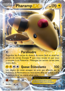 Carte Pokémon Pharamp-EX 27/98 Ultra Rare Origines Antiques