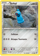 Carte Pokémon Terhal 47/98 Commune Origines Antiques