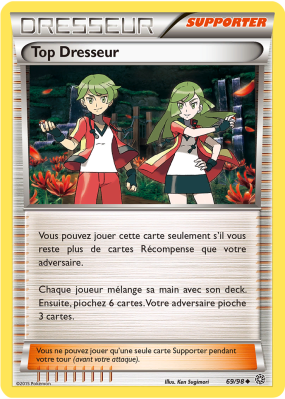 Carte Pokémon Top Dresseur 69/98 Peu commune Origines Antiques