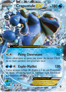 Carte Pokémon Crapustule-EX 20/111 Ultra Rare Poings Furieux