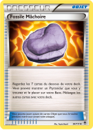 Carte Pokémon Fossile Mâchoire 94/111 Peu commune Poings Furieux