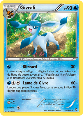 Carte Pokémon Givrali 19/111 Rare Poings Furieux