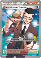 Carte Pokémon Journaliste des Combats 109/111 Ultra Rare Poings Furieux