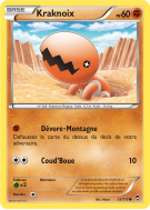 Carte Pokémon Kraknoix 53/111 Commune Poings Furieux