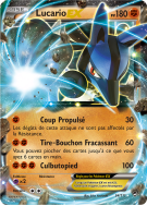 Carte Pokémon Lucario-EX 54/111 Ultra Rare Poings Furieux
