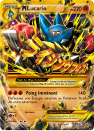 Carte Pokémon M-Lucario-EX 113/111 Ultra Rare Poings Furieux