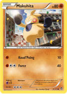 Carte Pokémon Makuhita 51/111 Commune Poings Furieux