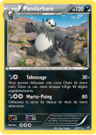 Carte Pokémon Pandarbare 68/111 Holographique Poings Furieux