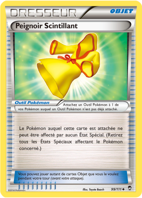 Carte Pokémon Peignoir Scintillant 99/111 Peu commune Poings Furieux