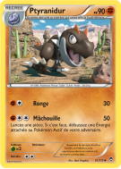 Carte Pokémon Ptyranidur 61/111 Peu commune Poings Furieux