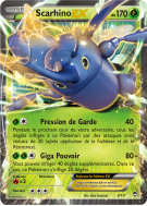 Carte Pokémon Scarhino-EX 4/111 Ultra Rare Poings Furieux