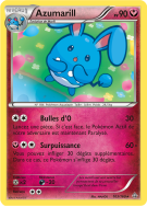 Carte Pokémon Azumarill 103/160 Peu commune Primo-Choc