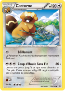 Carte Pokémon Castorno 118/160 Peu commune Primo-Choc