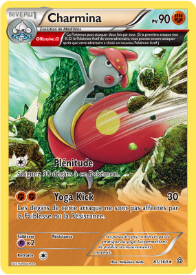 Carte Pokémon Charmina 81/160 Rare Primo-Choc