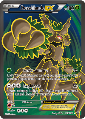 Carte Pokémon Desséliande-EX 145/160 Ultra Rare Primo-Choc