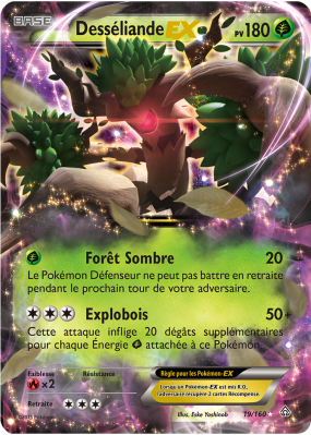 Carte Pokémon Desséliande-EX 19/160 Ultra Rare Primo-Choc