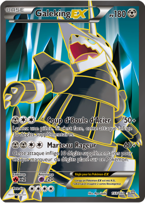 Carte Pokémon Galeking-EX 153/160 Ultra Rare Primo-Choc