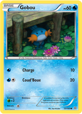 Carte Pokémon Gobou 33/160 Commune Primo-Choc