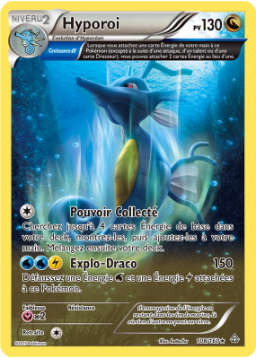 Carte Pokémon Hyporoi 108/160 Holographique Primo-Choc
