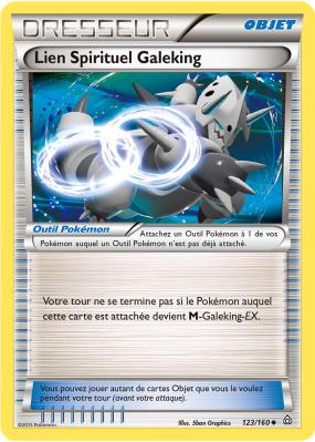 Carte Pokémon Lien Spirituel Galeking 123/160 Peu commune Primo-Choc